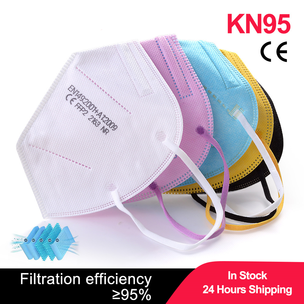 100pcs Kids mascarillas fpp2 B - Disposable Surgical Mask บทวิจารณ์และราคา