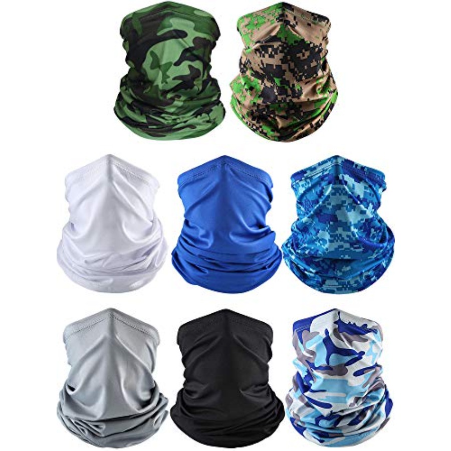 Summer Neck Gaiter Mask Windpr - Black Face Mask Pack บทวิจารณ์และราคา