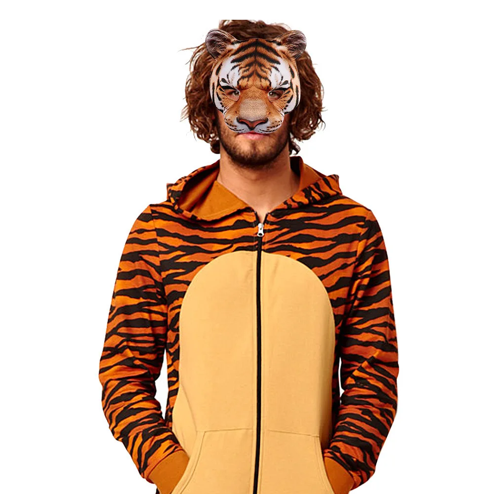 3D Animal Mask Halloween Masqu - Respirator Half Face บทวิจารณ์และราคา