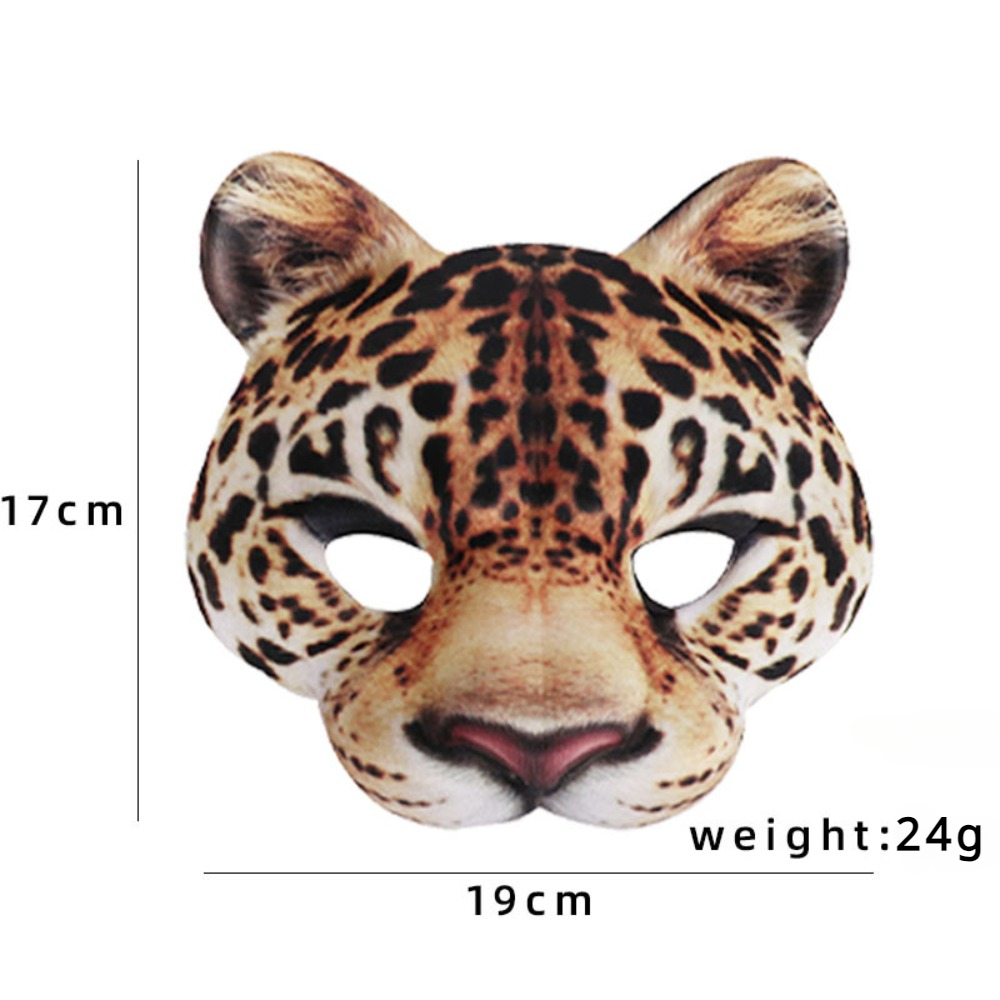 3D Animal Mask Halloween Masqu - Respirator Half Face บทวิจารณ์และราคา