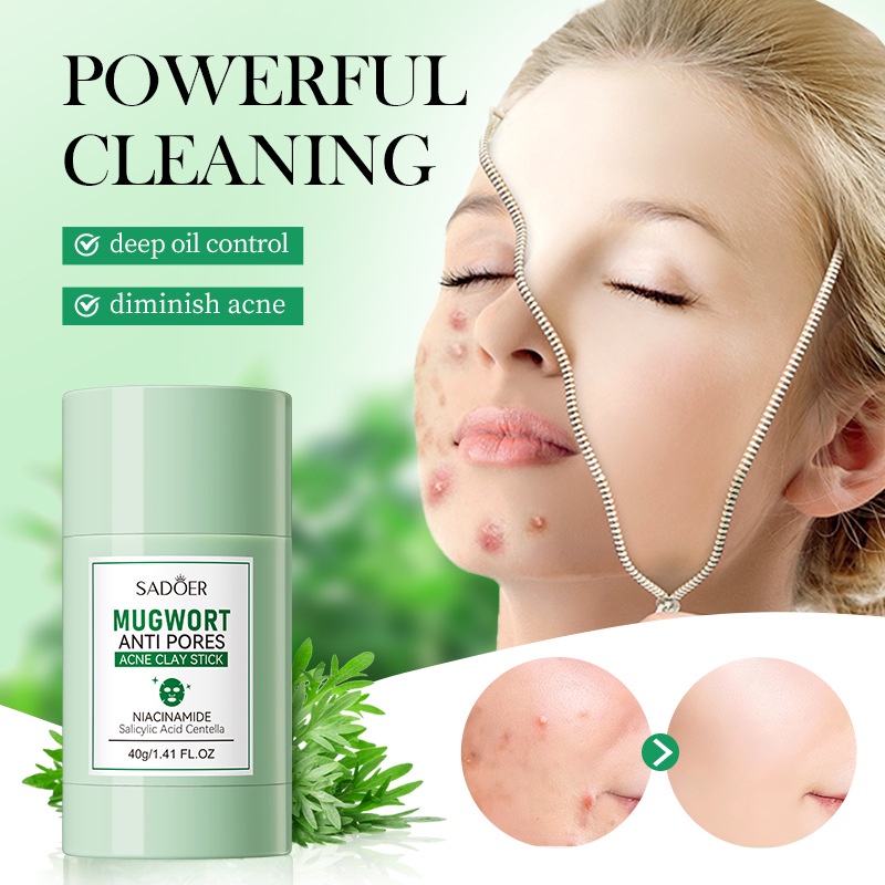 Mugwort Clay Stick Anti-Acne C - Dust Mask Construction บทวิจารณ์และราคา