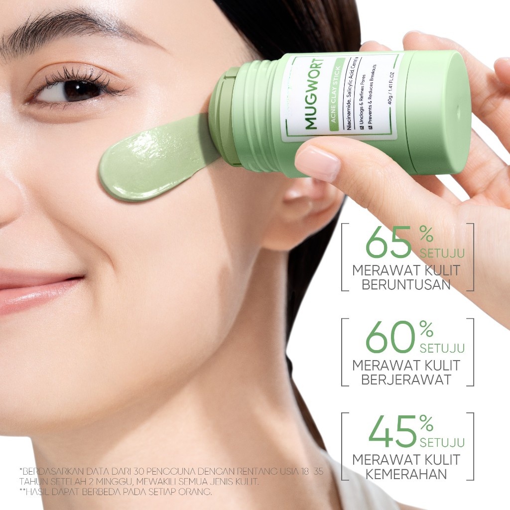 Mugwort Clay Stick Anti-Acne C - Dust Mask Construction บทวิจารณ์และราคา