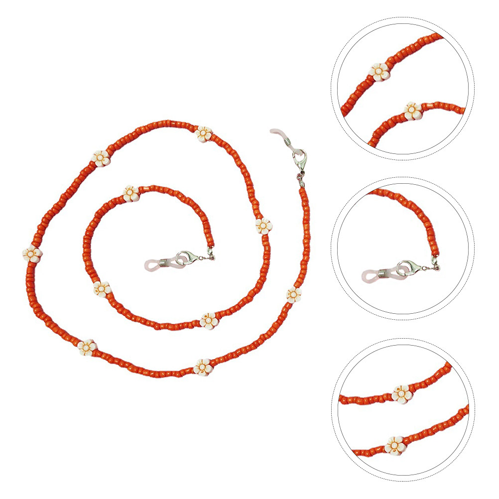 Bohemian Beaded Lanyard Chain  - Mask Chain Holder บทวิจารณ์และราคา