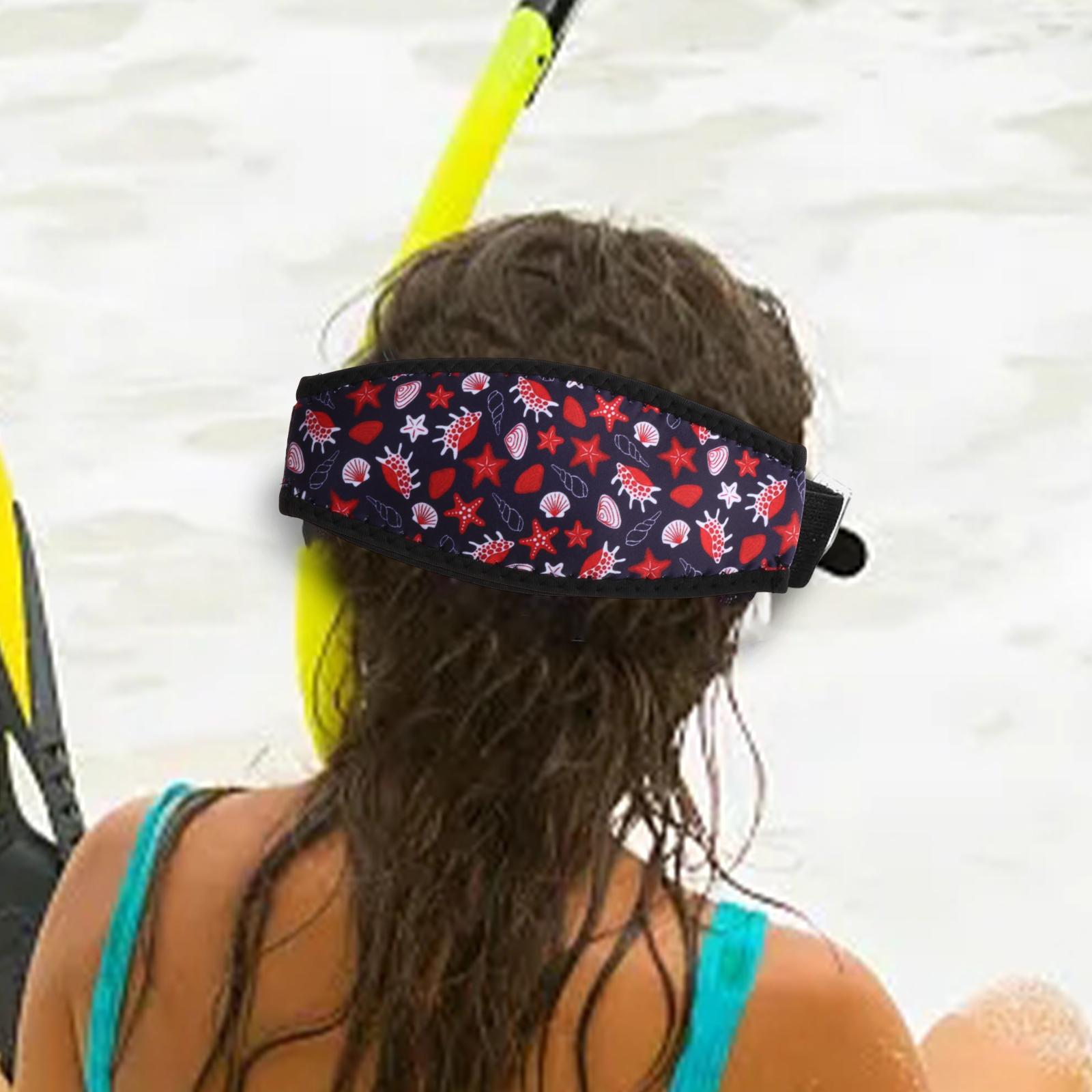 Diving Strap Cover Mask Straps - Mask Lanyard Adjustable บทวิจารณ์และราคา