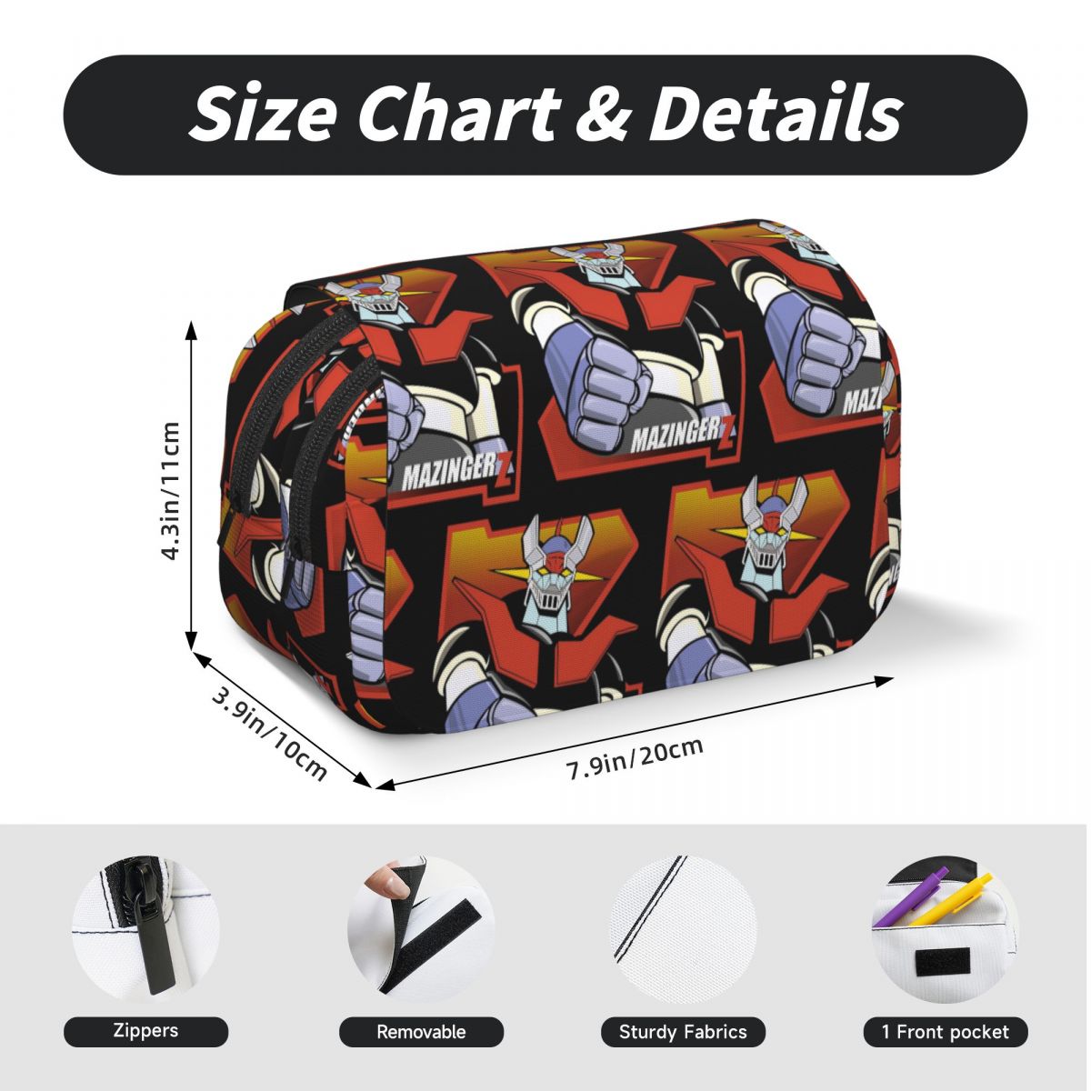 Mazinger Z Goldorak Actarus Gr - Mask Case Hard Shell บทวิจารณ์และราคา