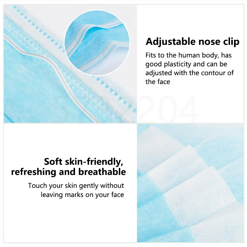 100/200pcs Nipah Virus Persona - Disposable Surgical Mask บทวิจารณ์และราคา