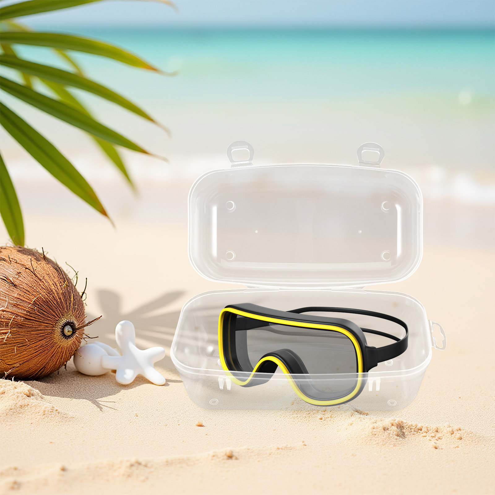Diving Masks Case Hard Shell C - Mask Case Hard Shell บทวิจารณ์และราคา