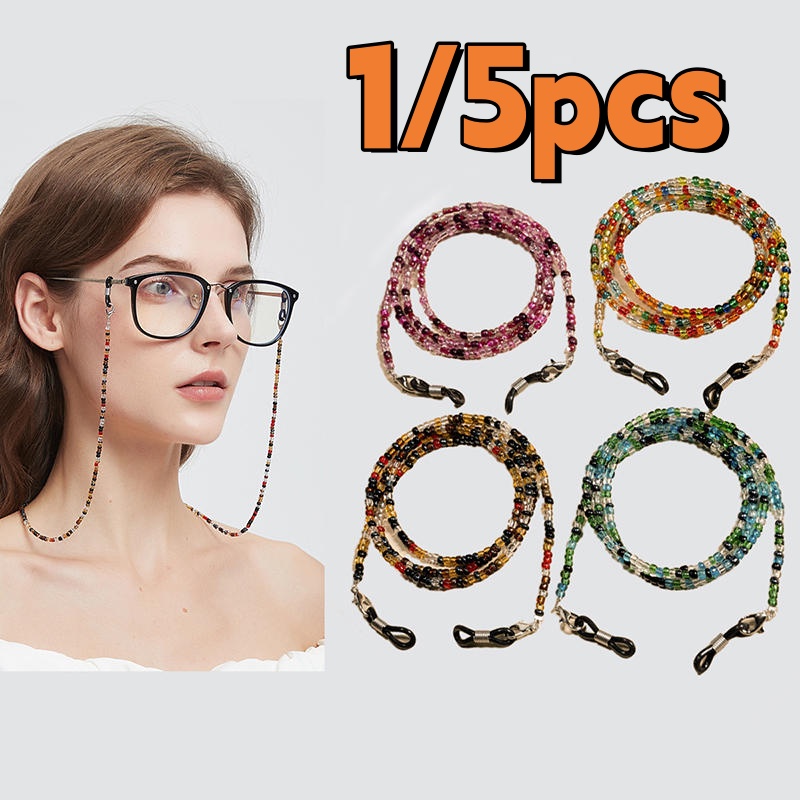 Crystal Glasses Chain For Wome - Mask Chain Holder บทวิจารณ์และราคา
