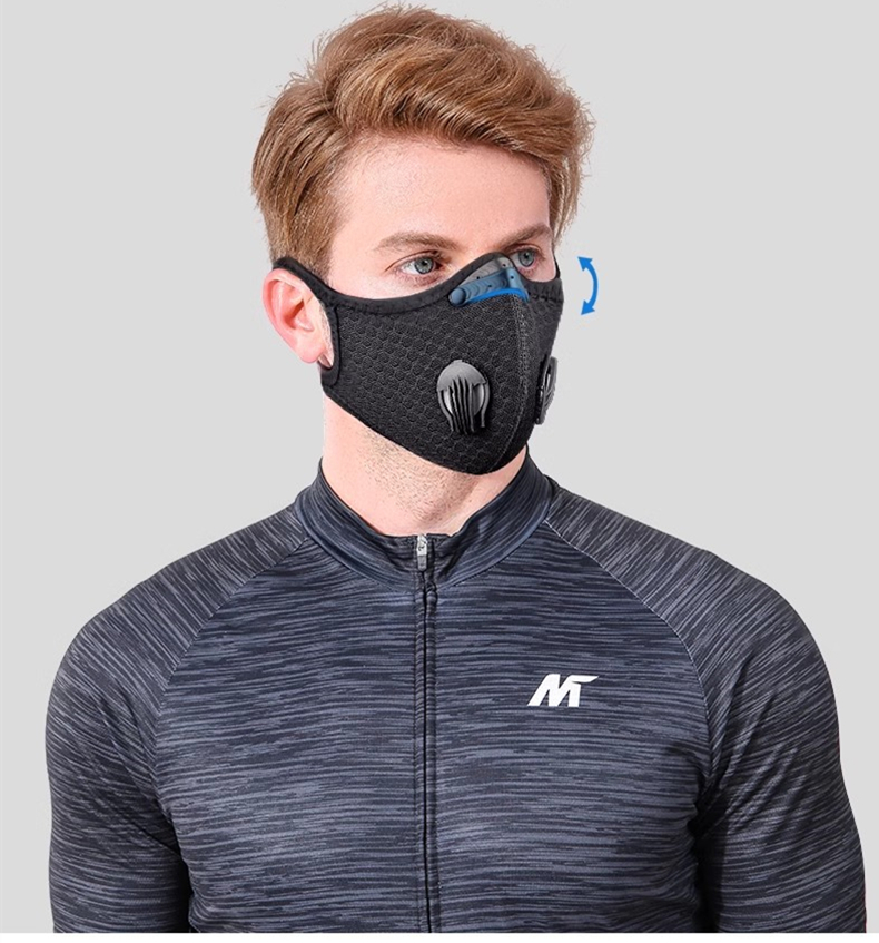 Cycling Mask Sport Washable Re - Dust Mask Construction บทวิจารณ์และราคา