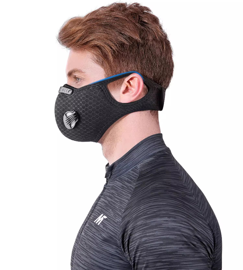 Cycling Mask Sport Washable Re - Dust Mask Construction บทวิจารณ์และราคา