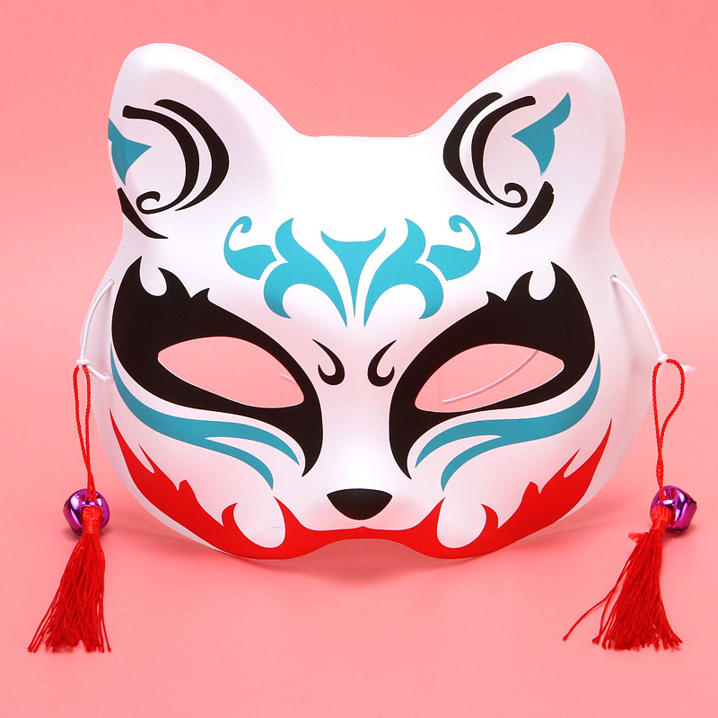 Japanese Fox Mask Half Face Ha - Respirator Half Face บทวิจารณ์และราคา