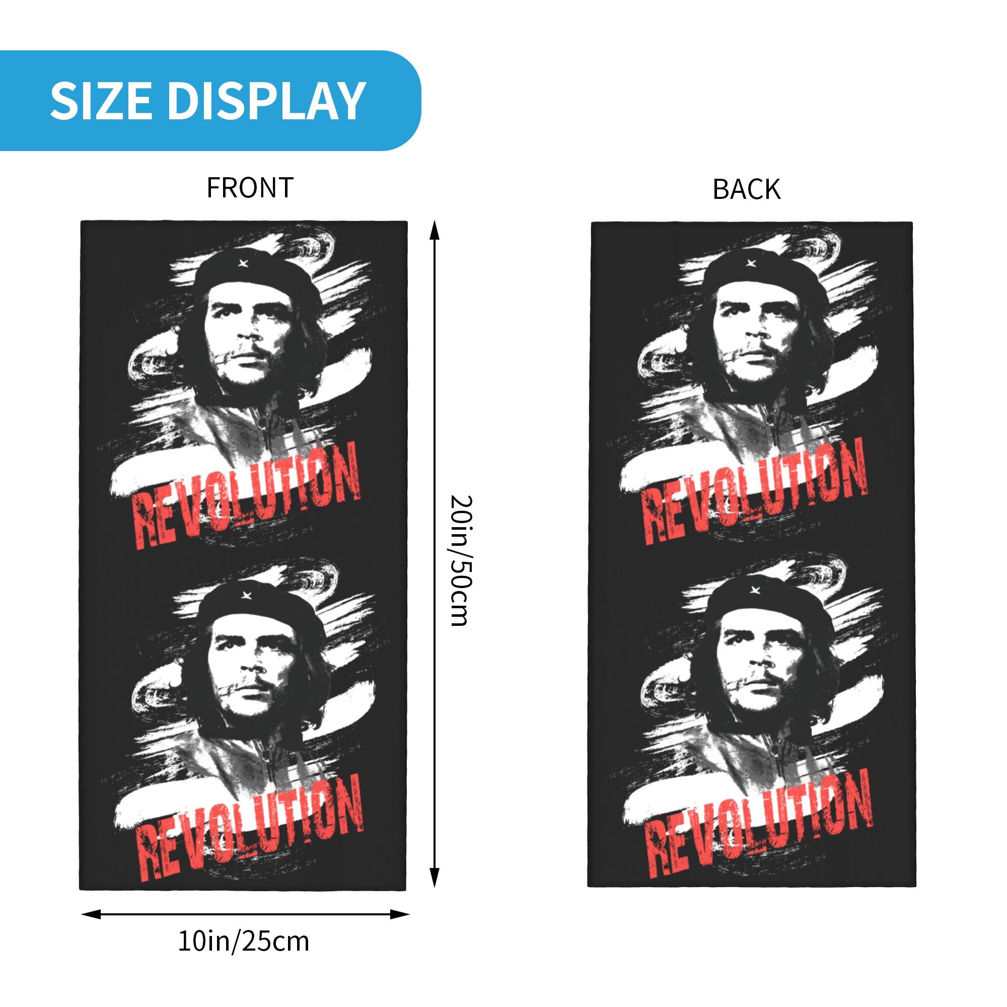 Custom Che Guevara Revolution  - Neck Gaiter Face Cover บทวิจารณ์และราคา
