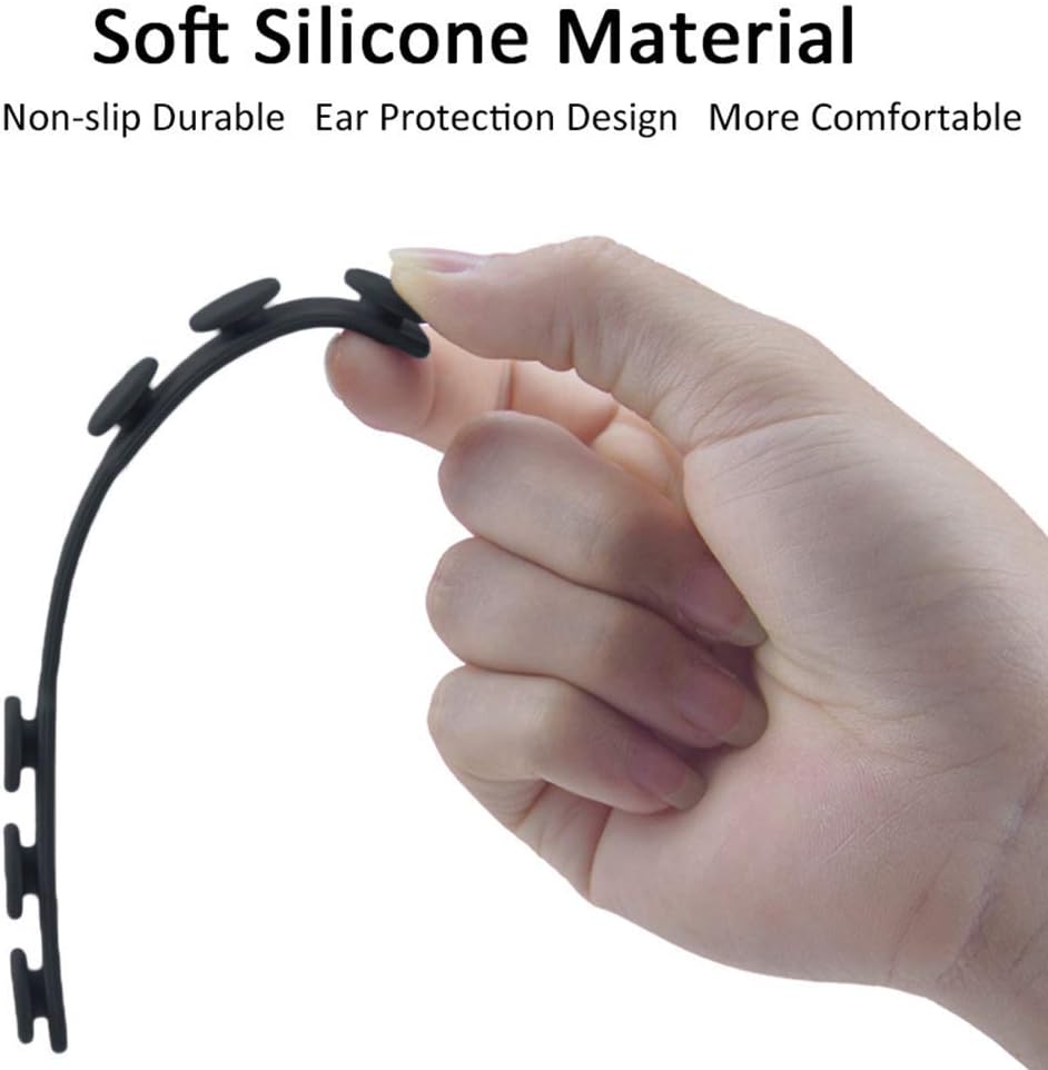 4 Pcs Silicone Ear Savers for  - Mask Ear Saver Strap บทวิจารณ์และราคา