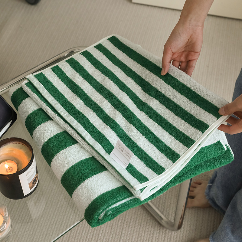 Stripe Pure Towels Absorbent T - Cloth Face Mask Washable บทวิจารณ์และราคา