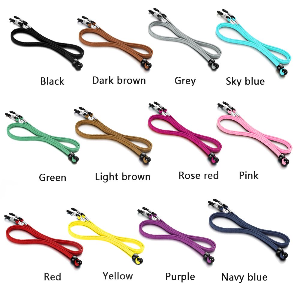 Adjustable Non-slip Leather Fa - Mask Lanyard Adjustable บทวิจารณ์และราคา