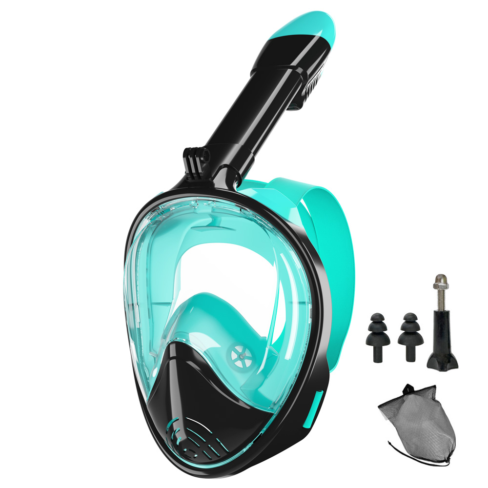 Full Face Snorkel Mask Silicon - Silicone Mask Bracket บทวิจารณ์และราคา