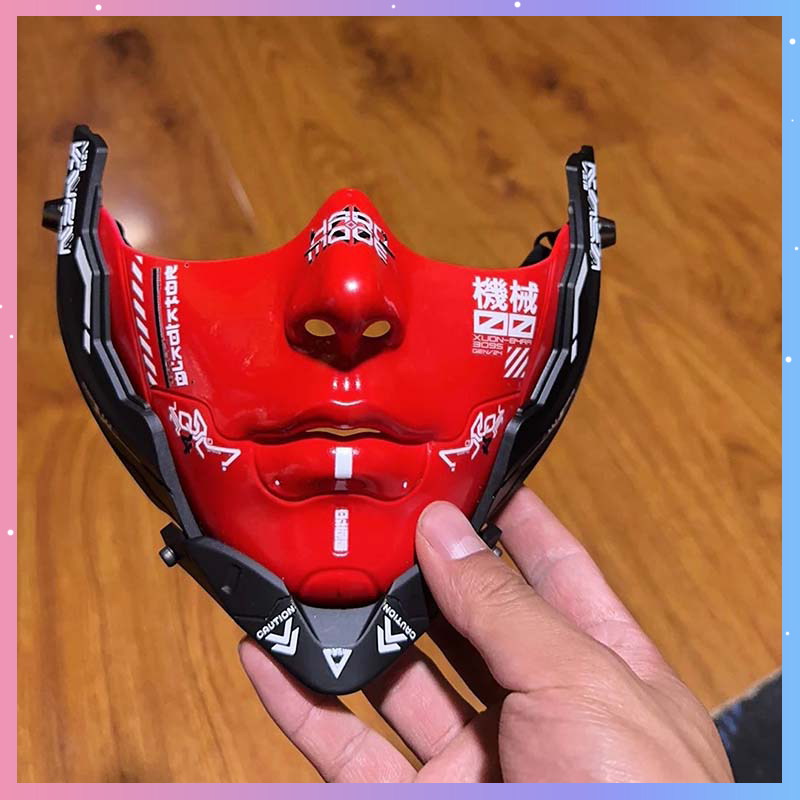 Cyber Punk Half Face Mask Mech - Respirator Half Face บทวิจารณ์และราคา