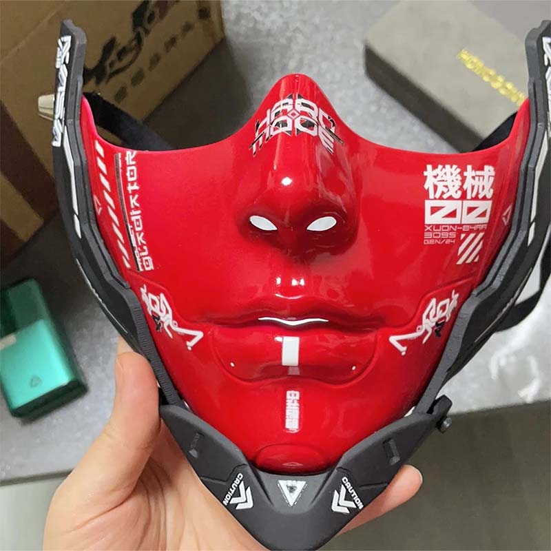 Cyber Punk Half Face Mask Mech - Respirator Half Face บทวิจารณ์และราคา