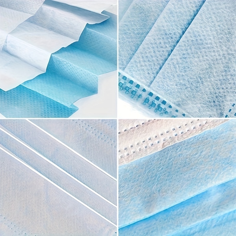 200Pcs Thickened Blue Disposab - Disposable Mask Blue บทวิจารณ์และราคา