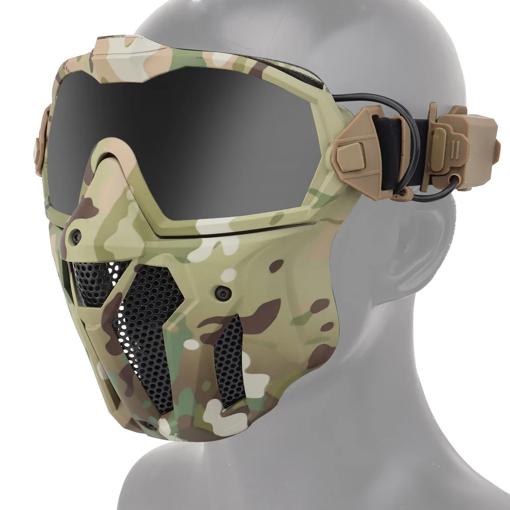 Tactical Airsoft Paintball Fac - Anti Pollution Mask บทวิจารณ์และราคา