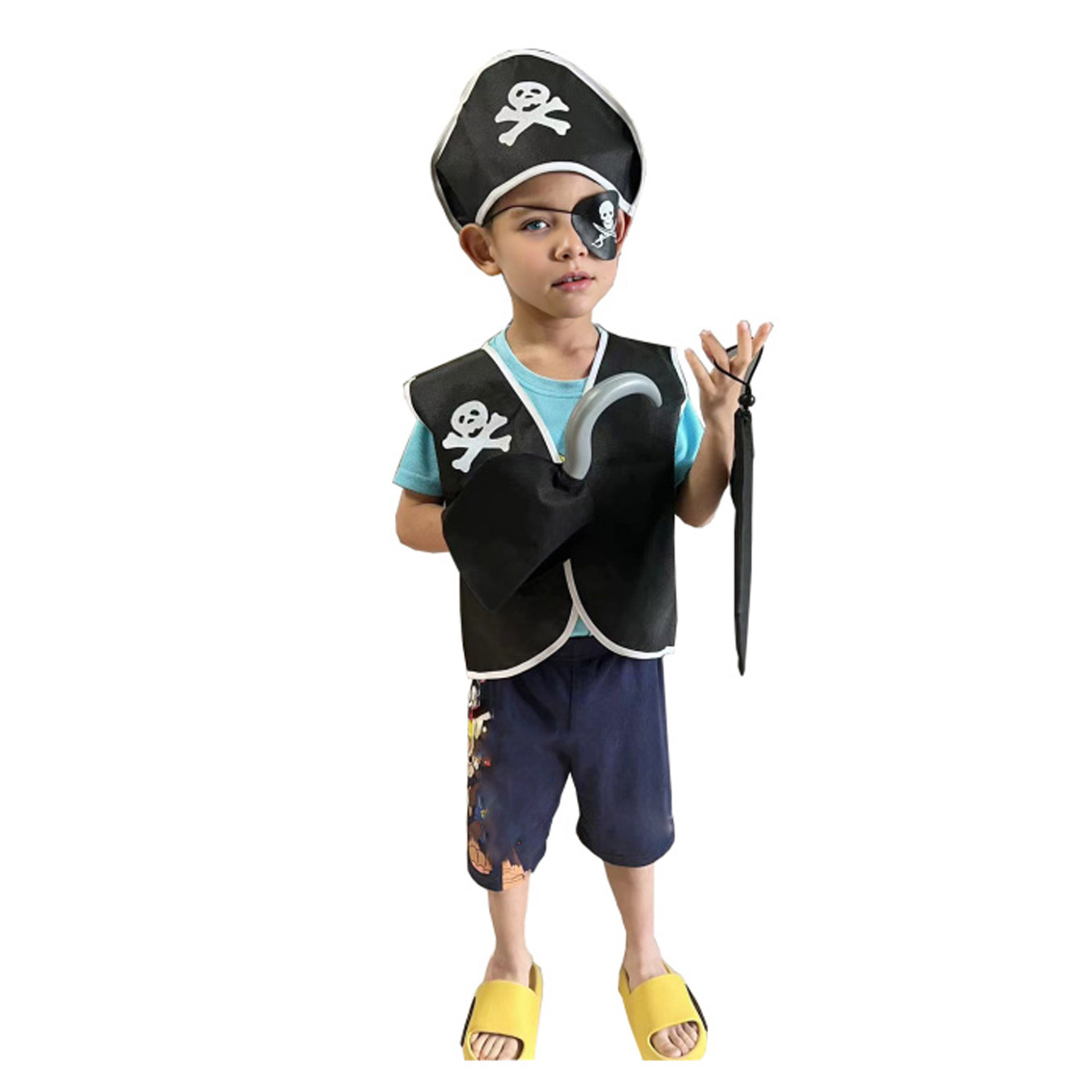 Carnival Boys Pirate Costume C - Black Face Mask Pack บทวิจารณ์และราคา