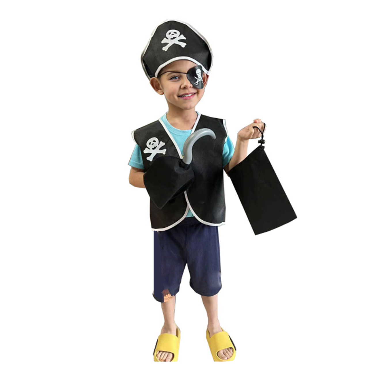 Carnival Boys Pirate Costume C - Black Face Mask Pack บทวิจารณ์และราคา