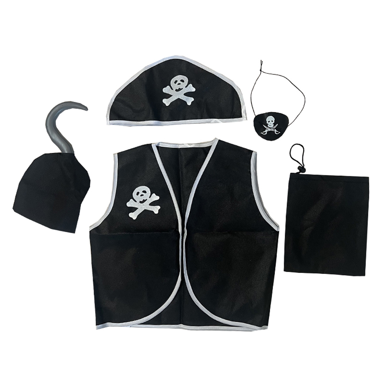 Carnival Boys Pirate Costume C - Black Face Mask Pack บทวิจารณ์และราคา