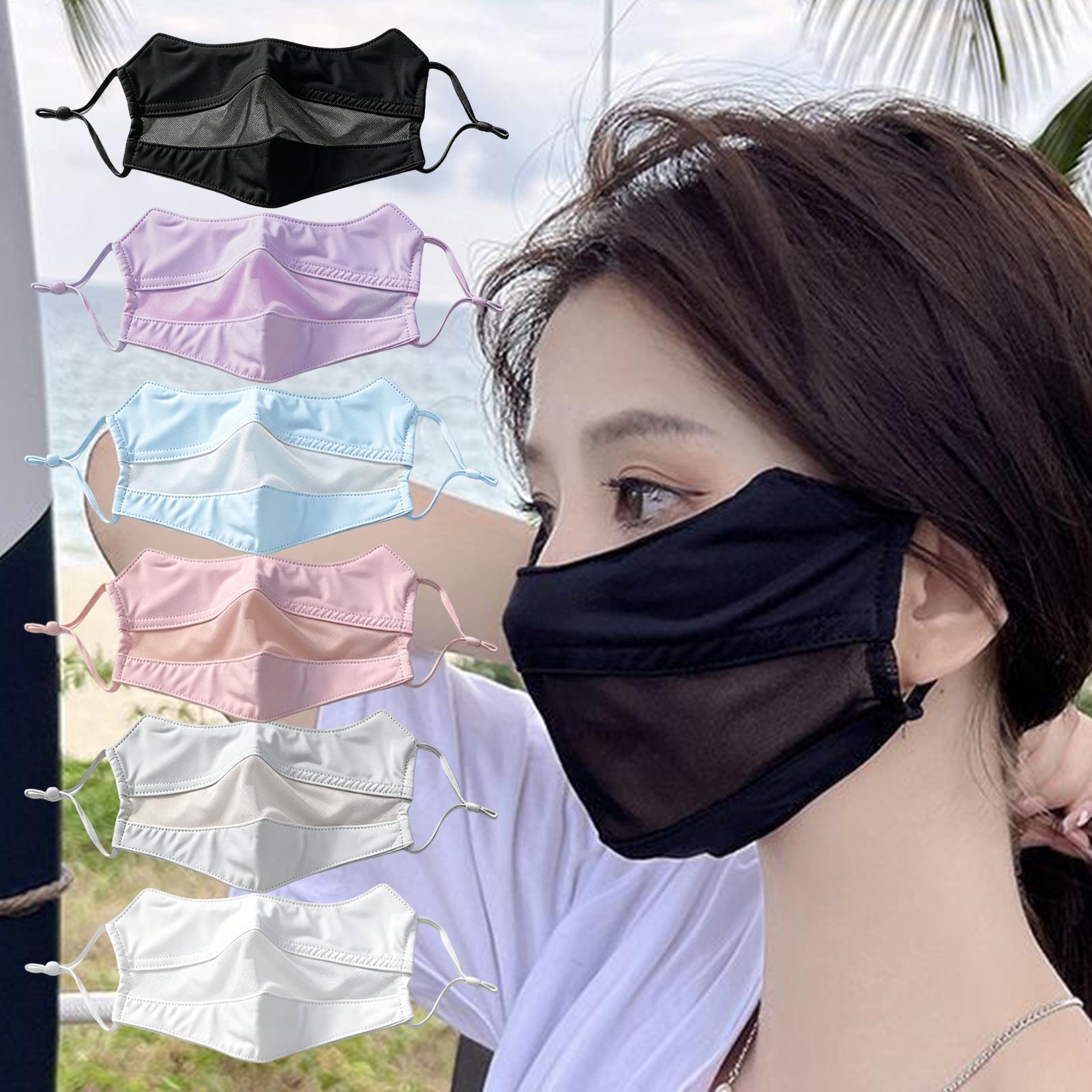 Cooling Face Cover   Sun Prote - Sports Mask Breathable บทวิจารณ์และราคา