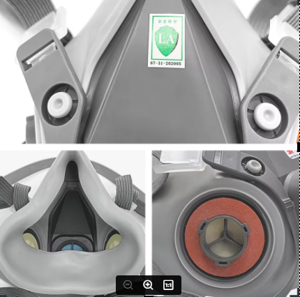 M 6100=S/ 6200=M/ 6300 =L resp - Dust Mask Construction บทวิจารณ์และราคา