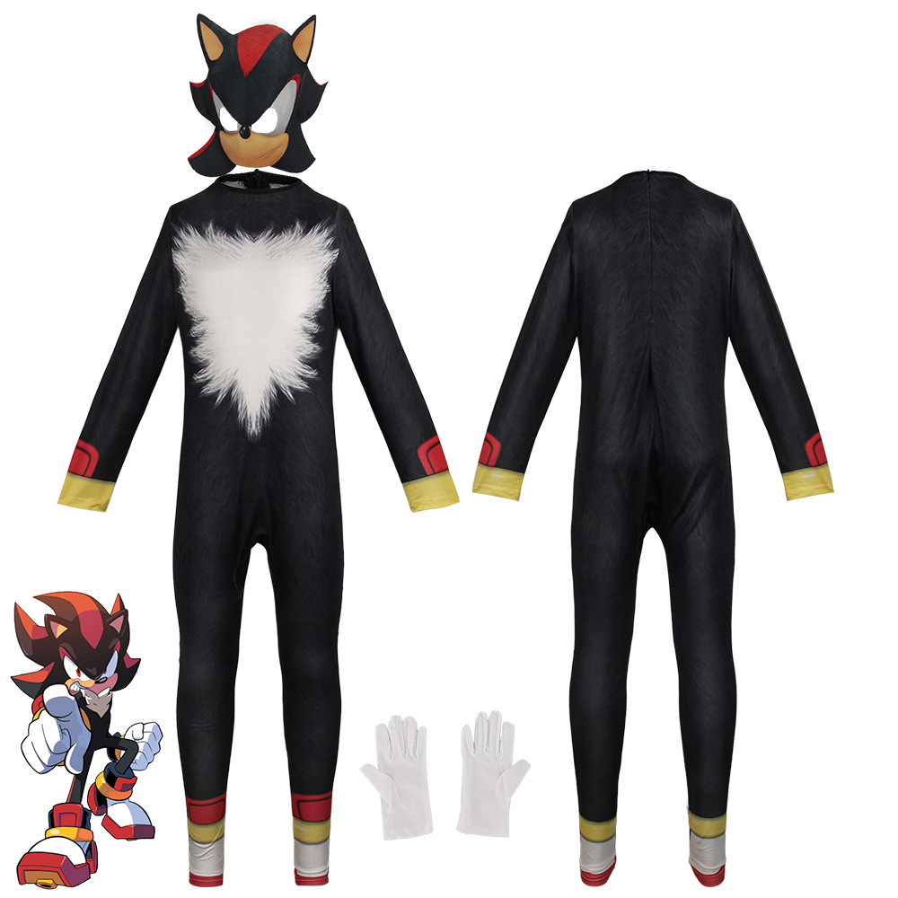 Anime Game Sonic Blue Red Blac - Black Face Mask Pack บทวิจารณ์และราคา