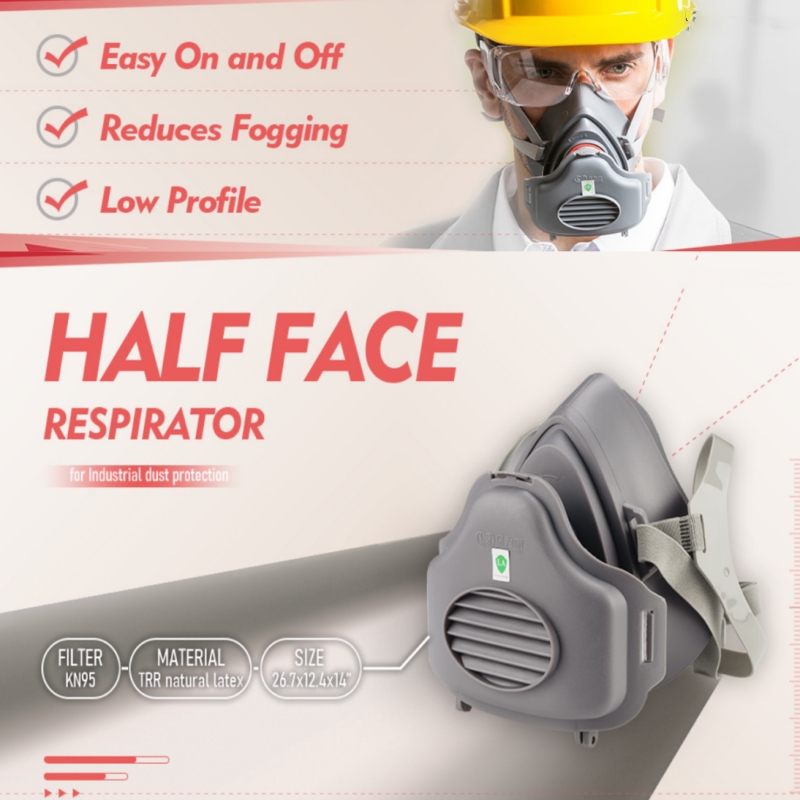 Dust mask, mask protection, in - Dust Mask Construction บทวิจารณ์และราคา