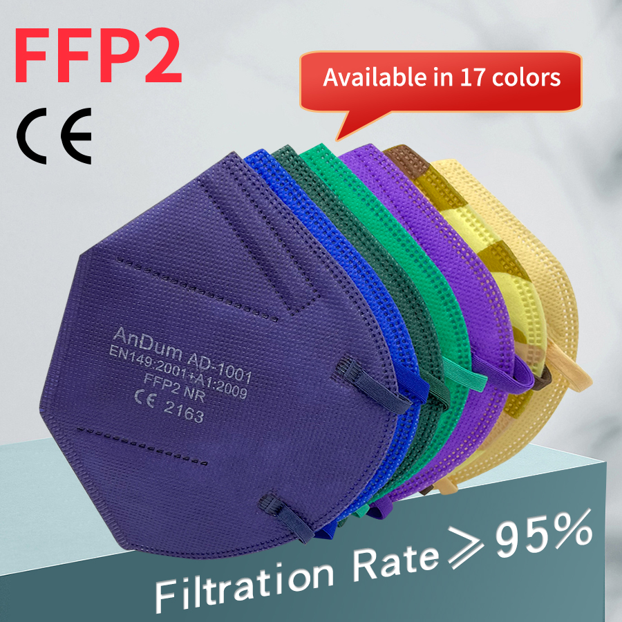 10PCS FFP2 Mask CE Approved Fi - Respirator Half Face บทวิจารณ์และราคา