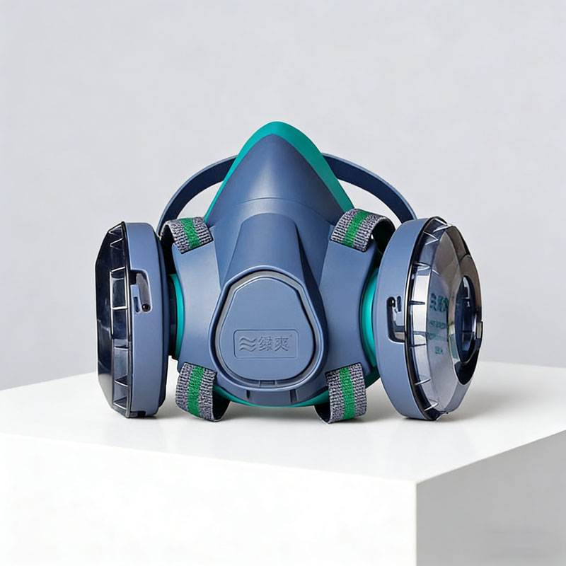 Dual Filter Silicone Half Face - Respirator Half Face บทวิจารณ์และราคา