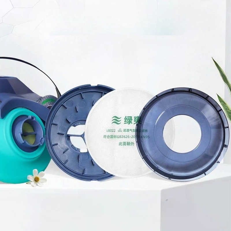 Dual Filter Silicone Half Face - Respirator Half Face บทวิจารณ์และราคา