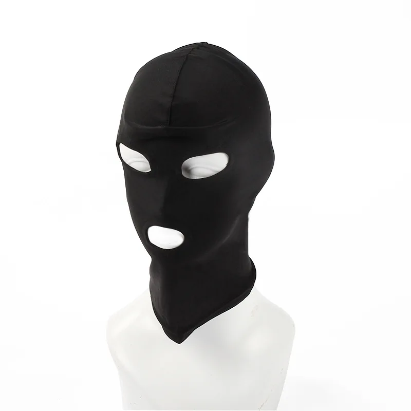 Adult Sex toys Soft Head Mask  - Black Face Mask Pack บทวิจารณ์และราคา