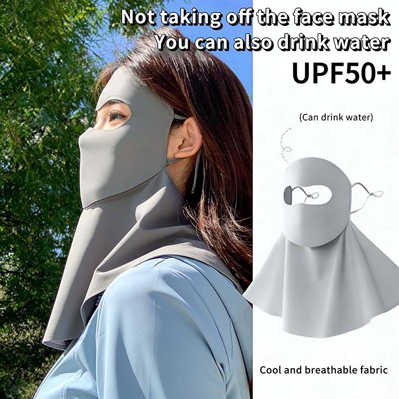 2026 New Fashion Ice Silk Sun  - Sports Mask Breathable บทวิจารณ์และราคา