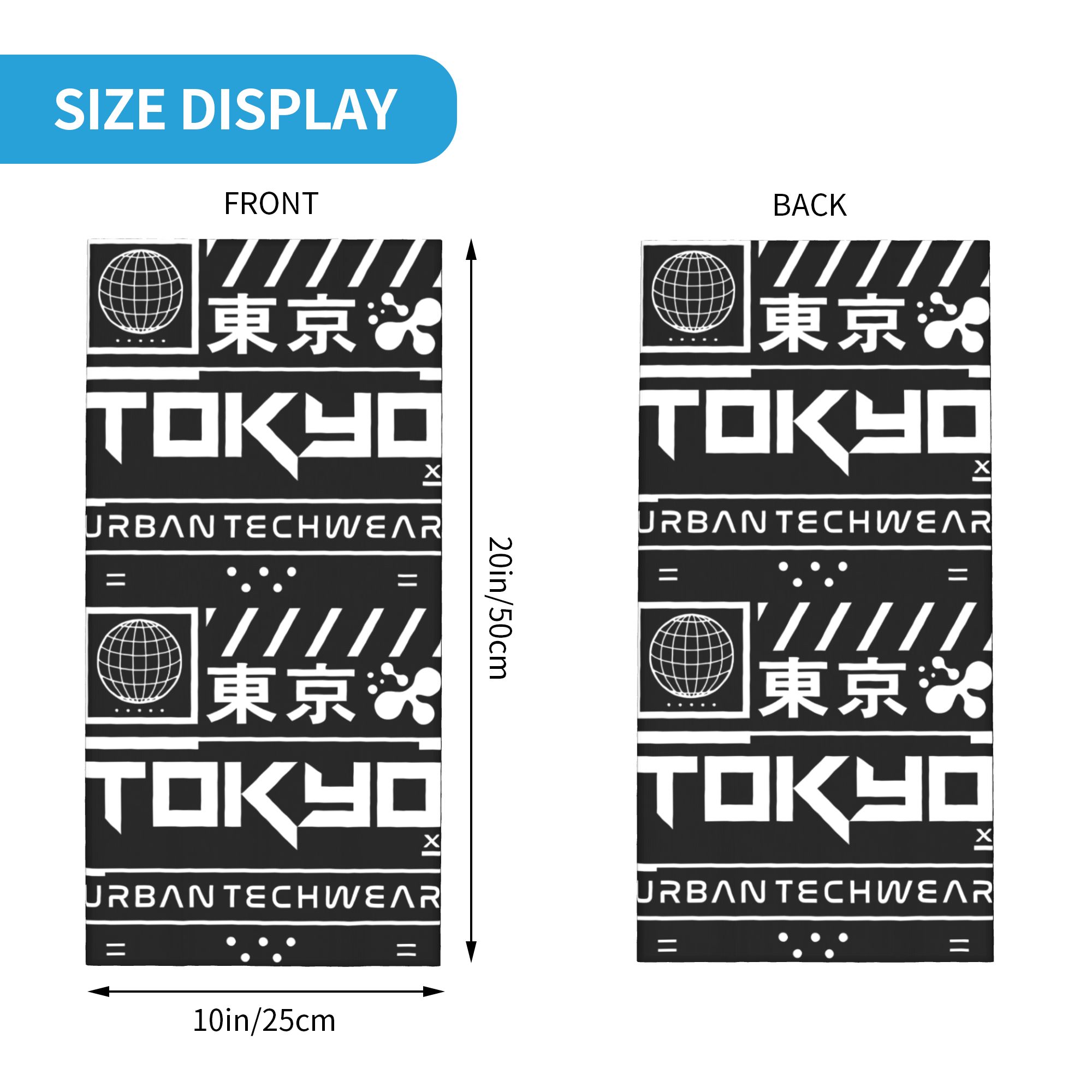 Custom Techwear Bandana Neck G - Neck Gaiter Face Cover บทวิจารณ์และราคา