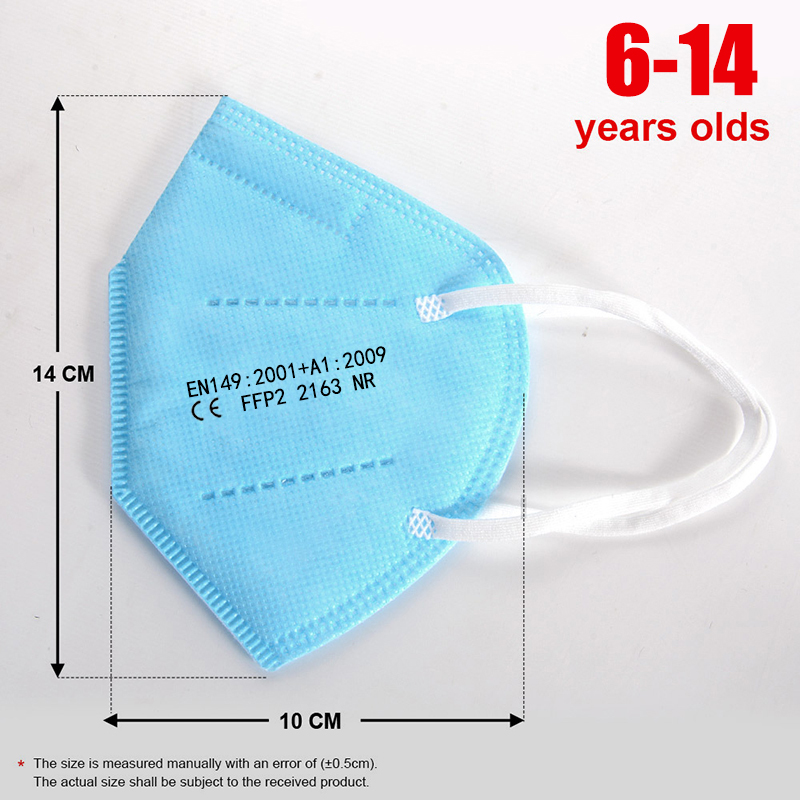 10-100pcs Kids KN95 Mask Child - Disposable Surgical Mask บทวิจารณ์และราคา