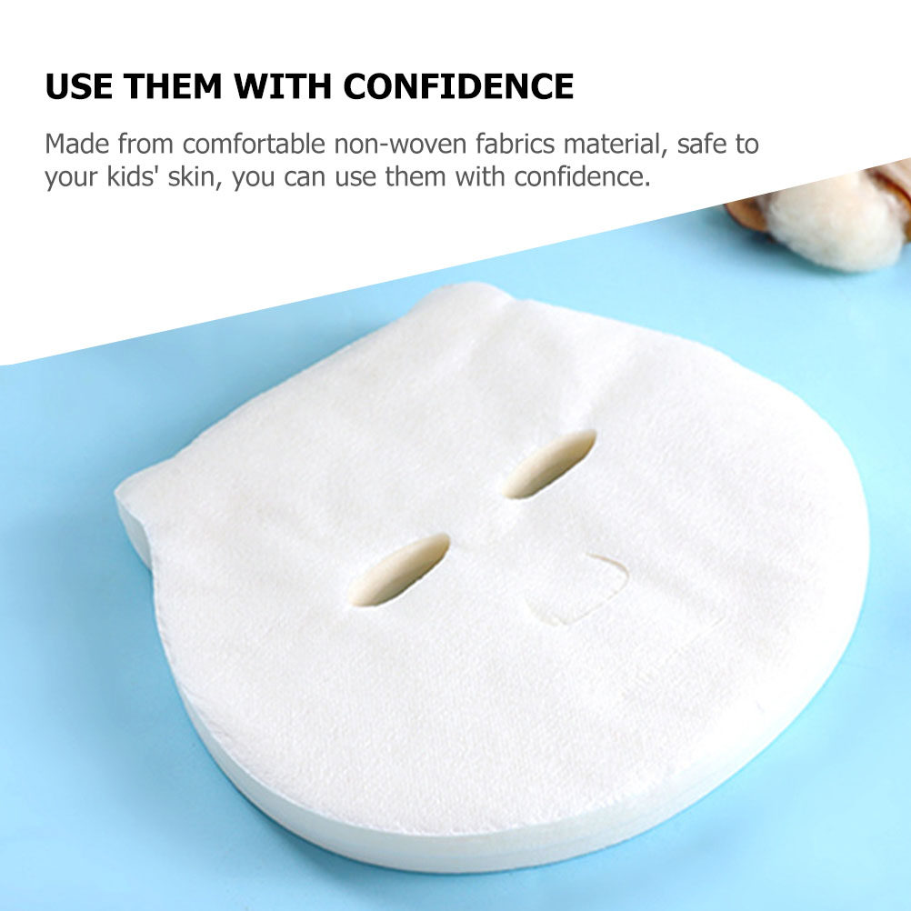 100pcs Baby Mask Paper Facial  - Kids Face Mask บทวิจารณ์และราคา