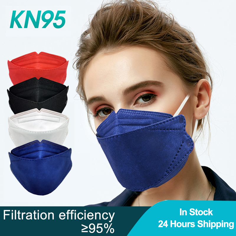 Quality 4 Layers Colors Mascar - Kn95 Respirator Mask บทวิจารณ์และราคา