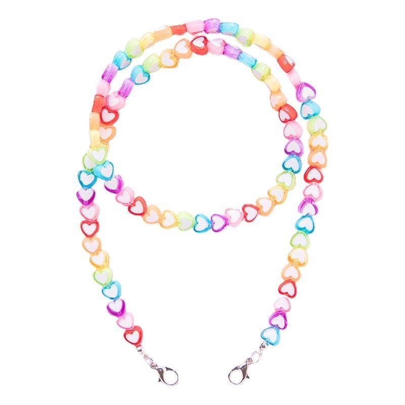 A52E Kids Acrylic Rainbow Colo - Mask Chain Holder บทวิจารณ์และราคา