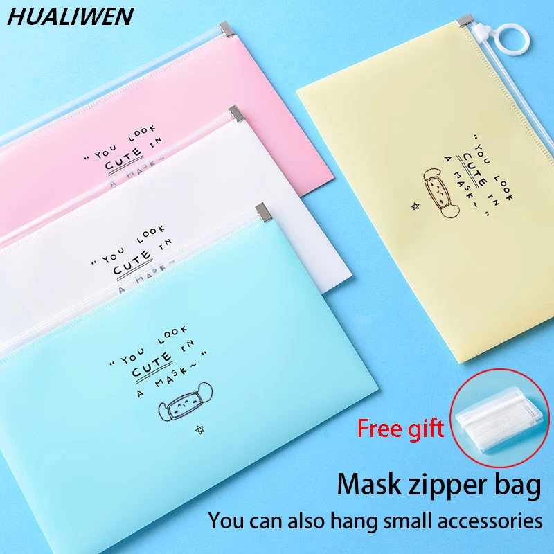 4pc Fashion Mask Cover Bag Por - Face Mask Storage Box บทวิจารณ์และราคา