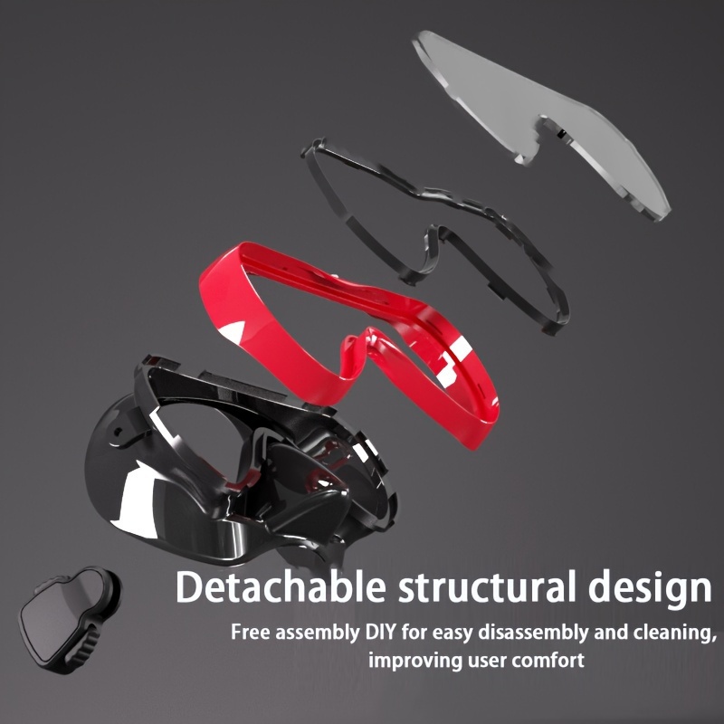 Adult Snorkel Mask, HD Tempere - Silicone Mask Bracket บทวิจารณ์และราคา