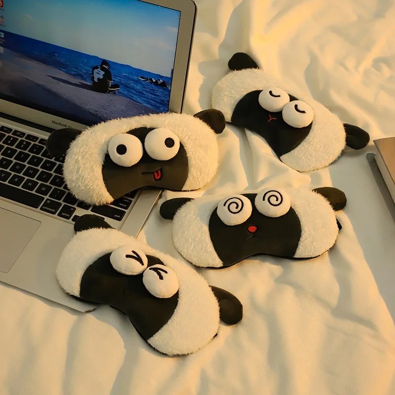 Cute Cartoon Lamb Funny Eye Ma - Kids Face Mask บทวิจารณ์และราคา